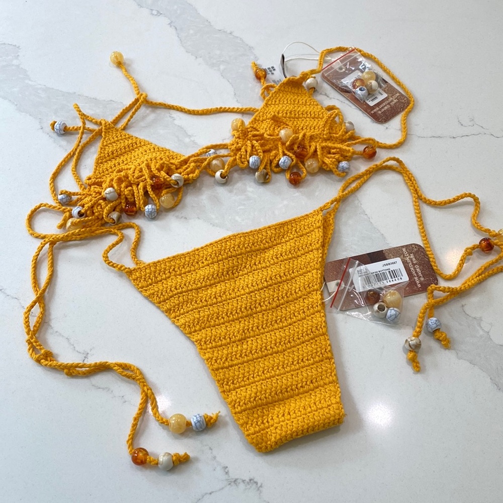 Jaded London Crochet Bikini
